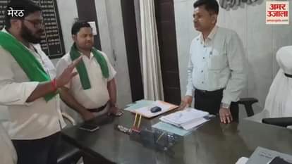 Meerut: Raised demand for compensation to farmers