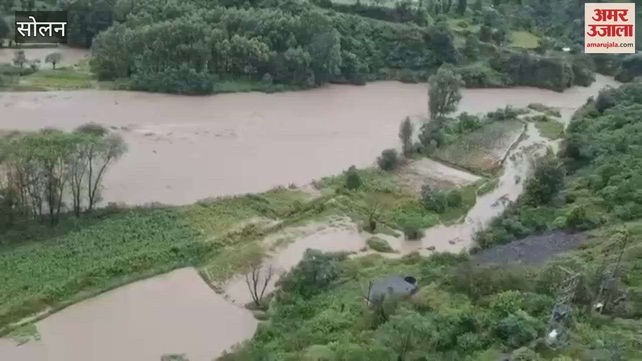 Solan Ashwini Khad fierce form district administration advised to stay away from ravines and drains