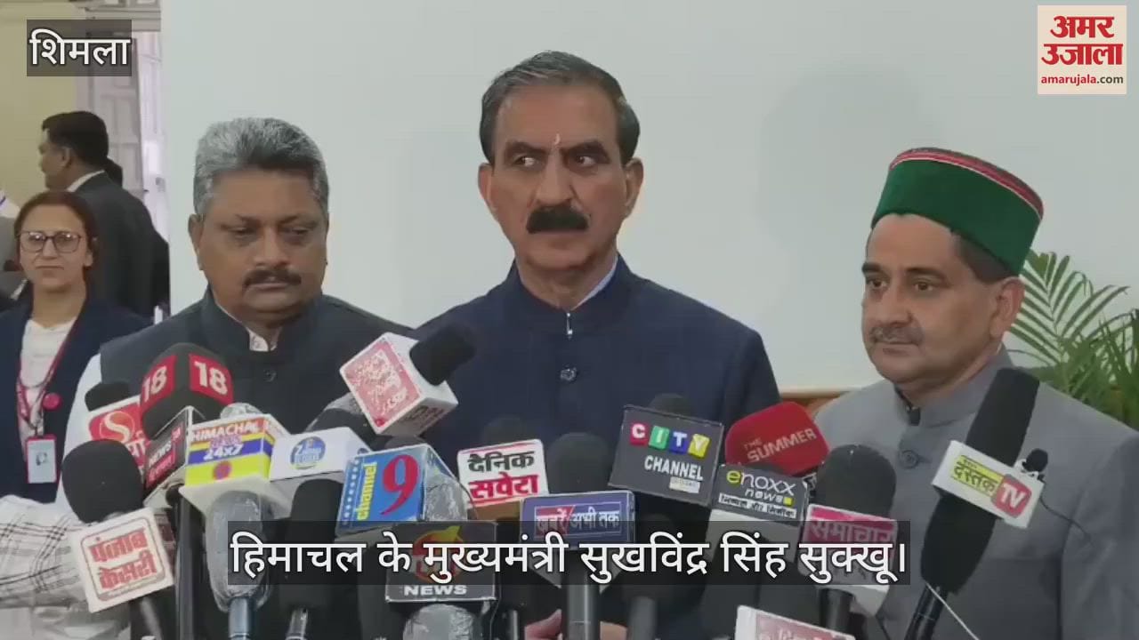CM Sukhu said- Our govt stands with the affected people in this difficult time