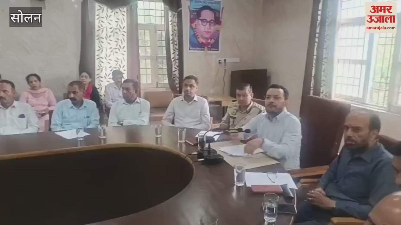 Solan SDM held a meeting regarding Sair festival