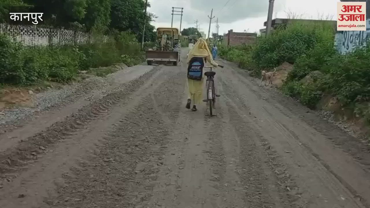 Mandhana Tikra road widening work has gained momentum, traffic will be smooth