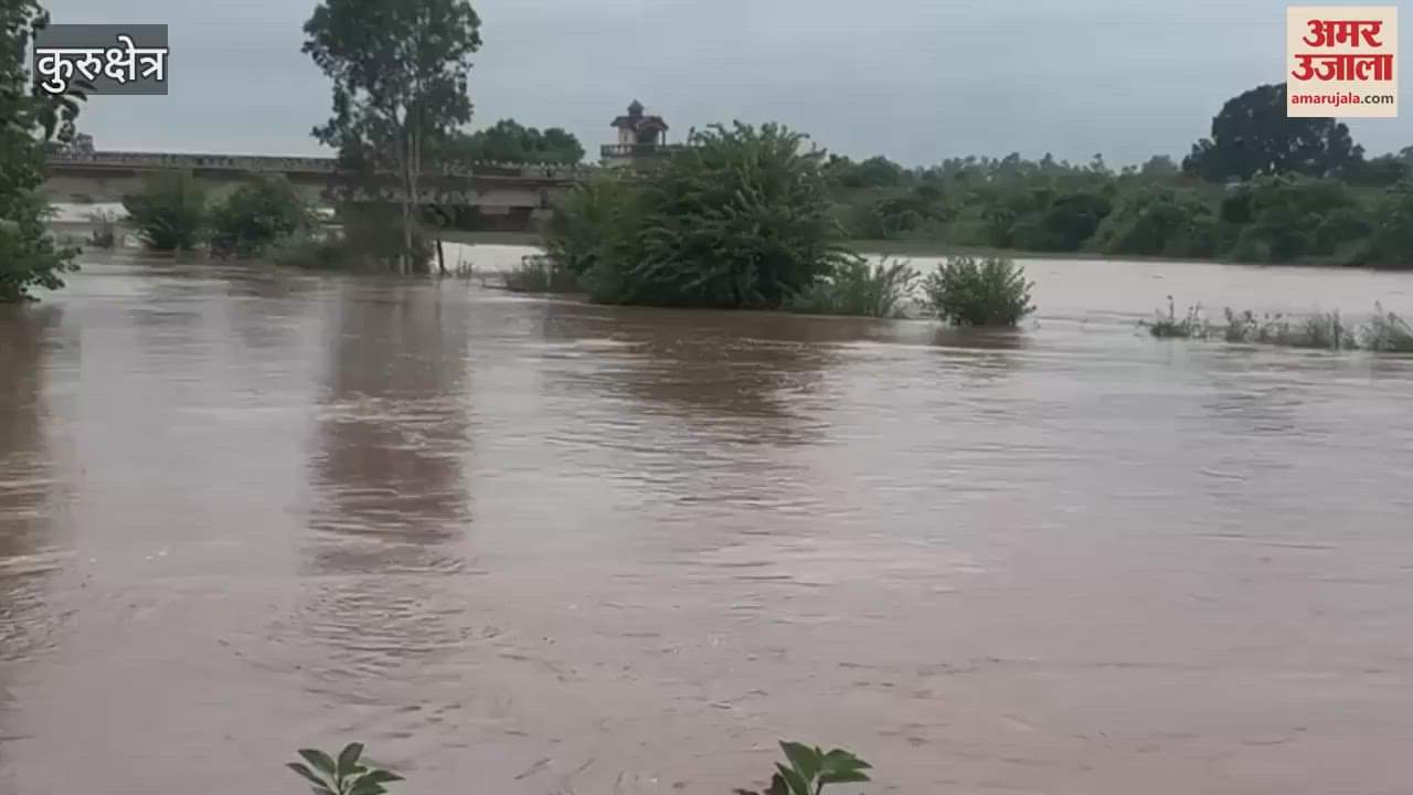 Torrential rain since late night in Kurukshetra, city and fields submerged; Markanda river in spate