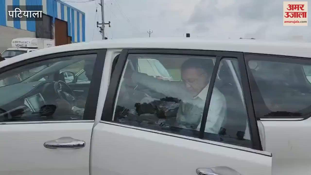 Health Minister Dr. Balbir Singh reached Patiala and toured Badi River