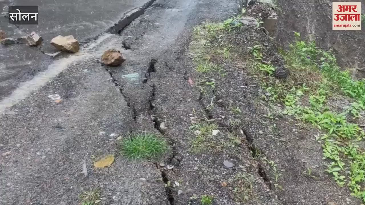 Solan Shamati bypass collapsed traffic diverted from the city