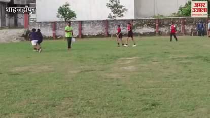 Women players showed their strength in hockey trials in Shahjahanpur