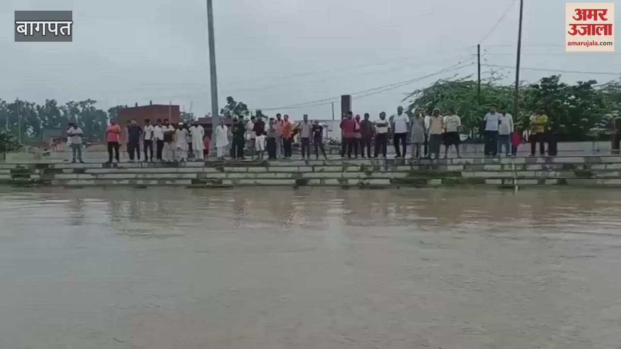 Yamuna water level reachs above dangerous mark,  crop flooded