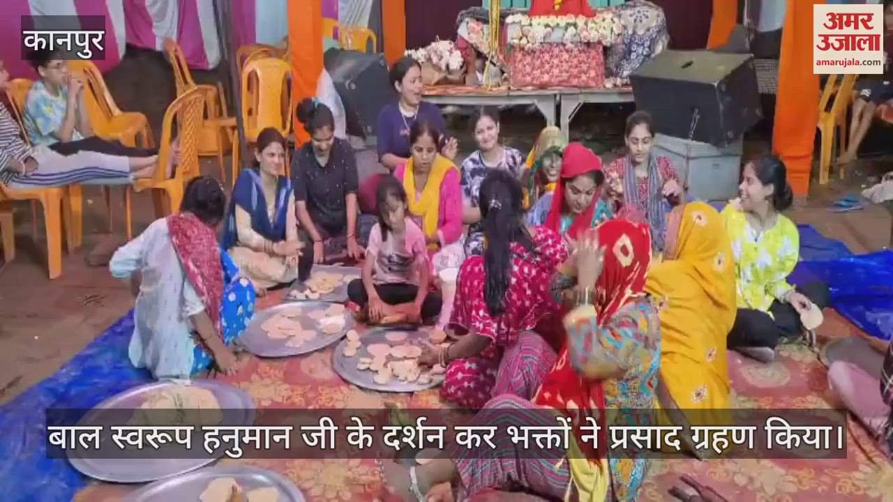 बुढ़वा मंगल: भीतरगांव महाबीर दरबार में भंडारा प्रसाद के लिए रातभर सब्जी कटी, कढ़ाई से पूड़ी निकालने का चलता रहा दौर