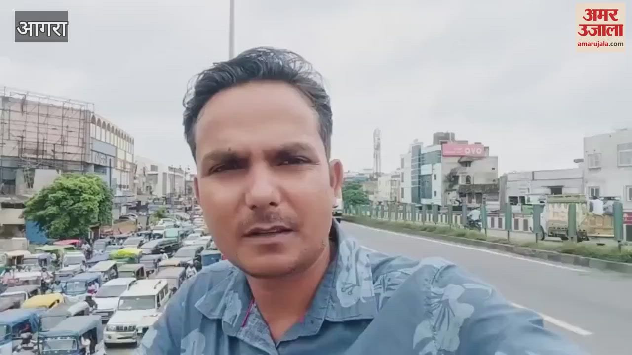 Agra Traffic Chaos: Hundreds of Vehicles Stuck as Drivers Go Wrong Way, 5-Minute Journey Takes 25 Minutes