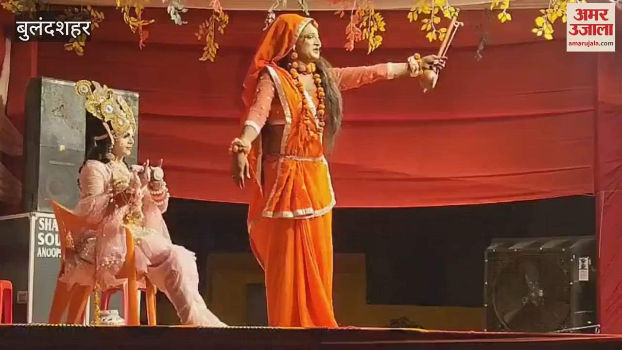 Radha-Krishna Jalvas dance, Krishna Leela in a balloon and Meera's Virah dance presented