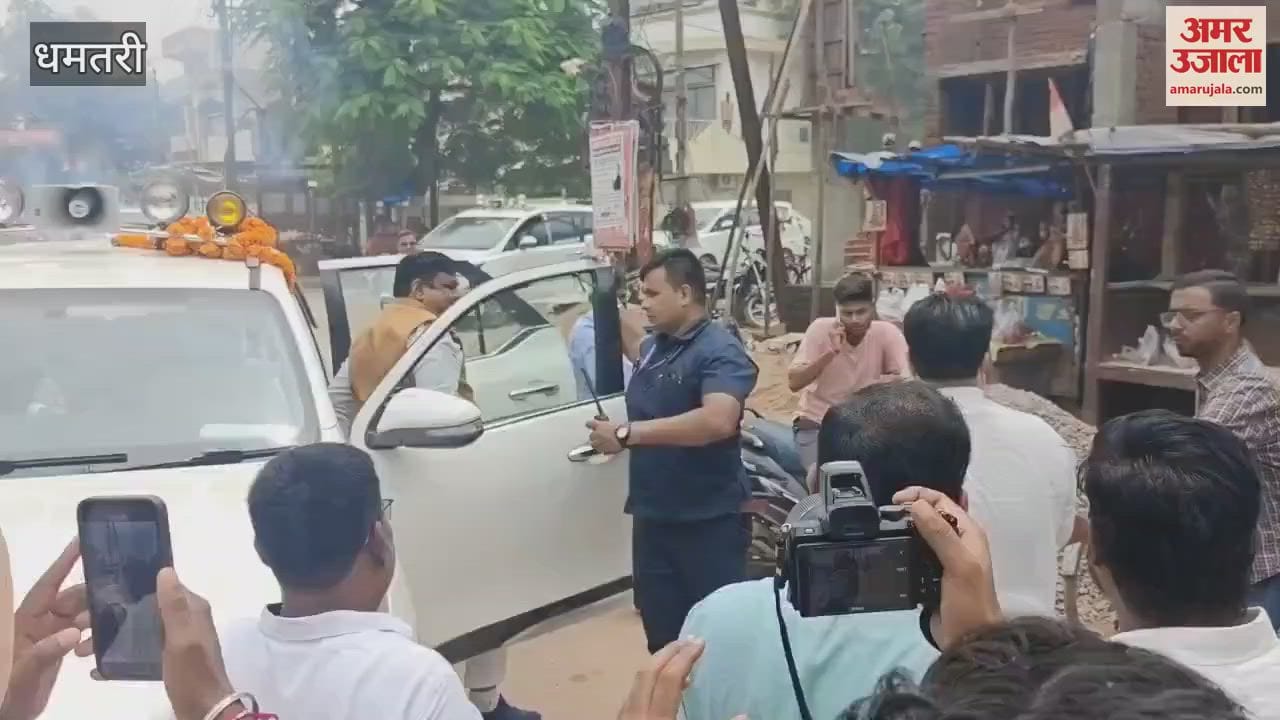 Durg MLA Gajendra Yadav reached Vindhyavasini temple of Dhamtari