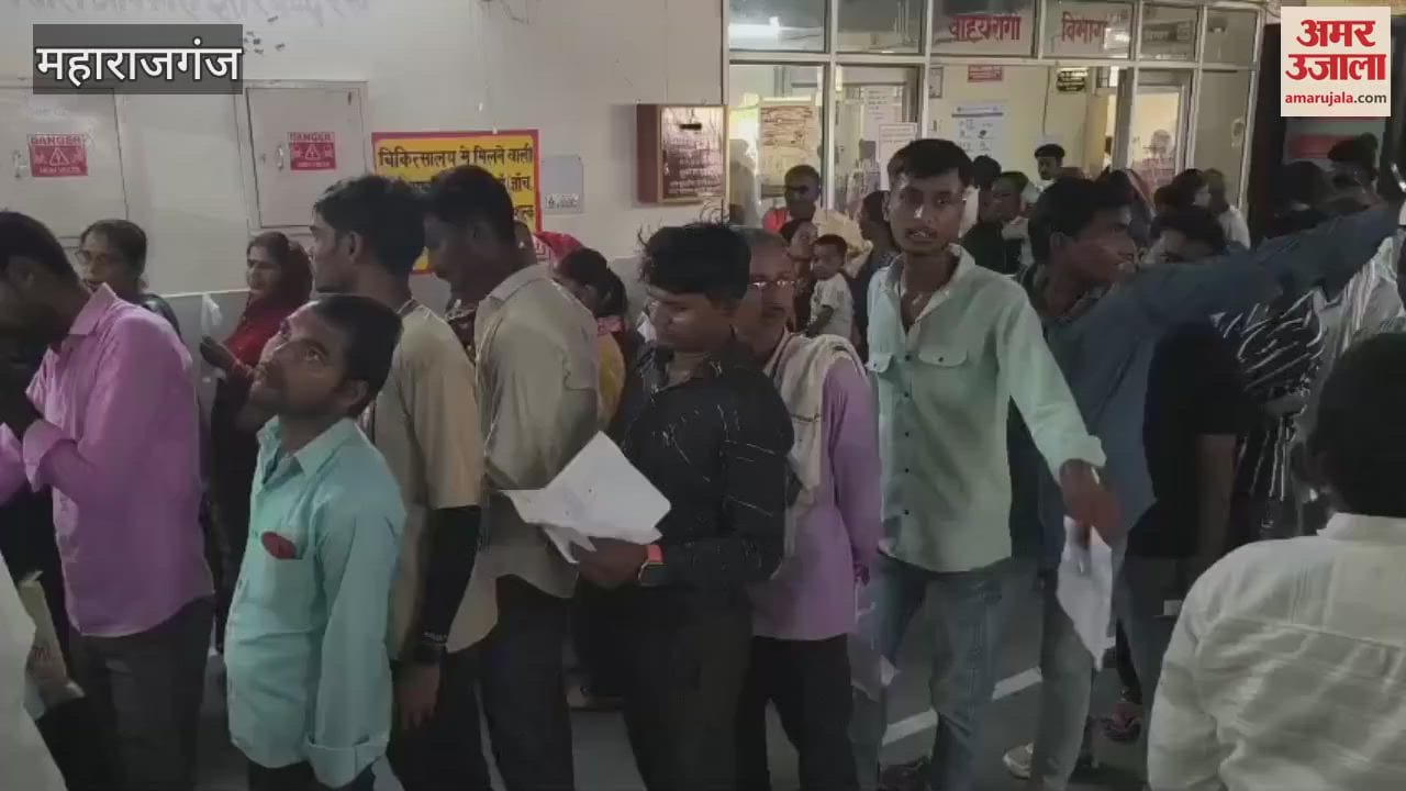 District hospital is overflowing with patients