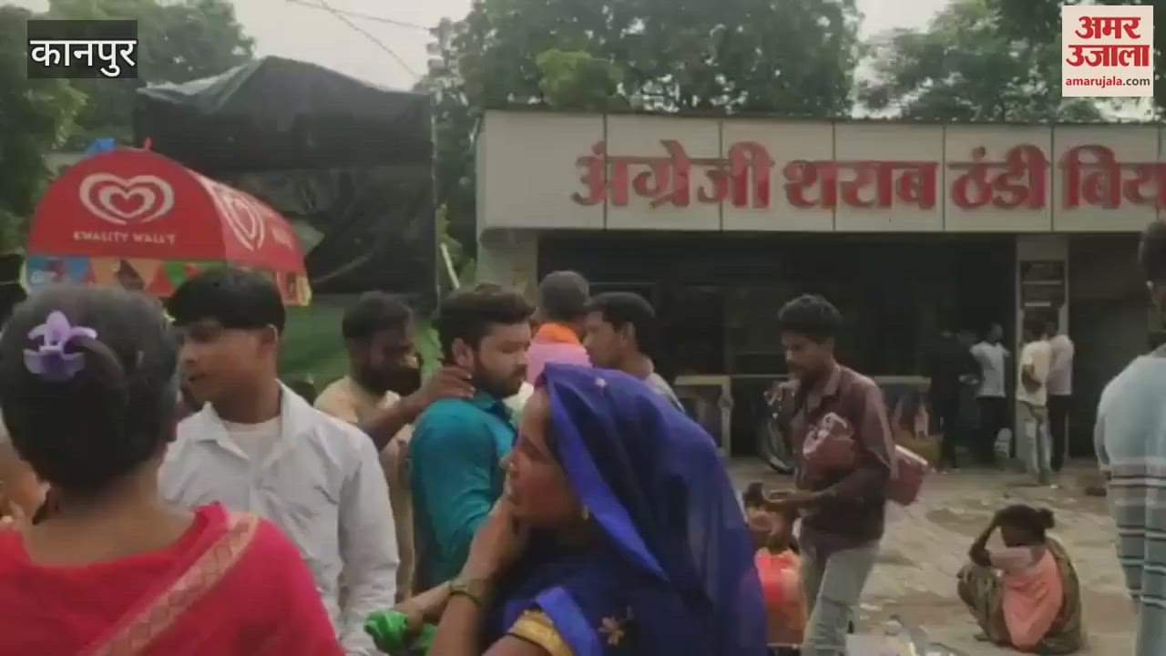 Liquor shops remained open in Panki temple premises on Budhwa Mangal