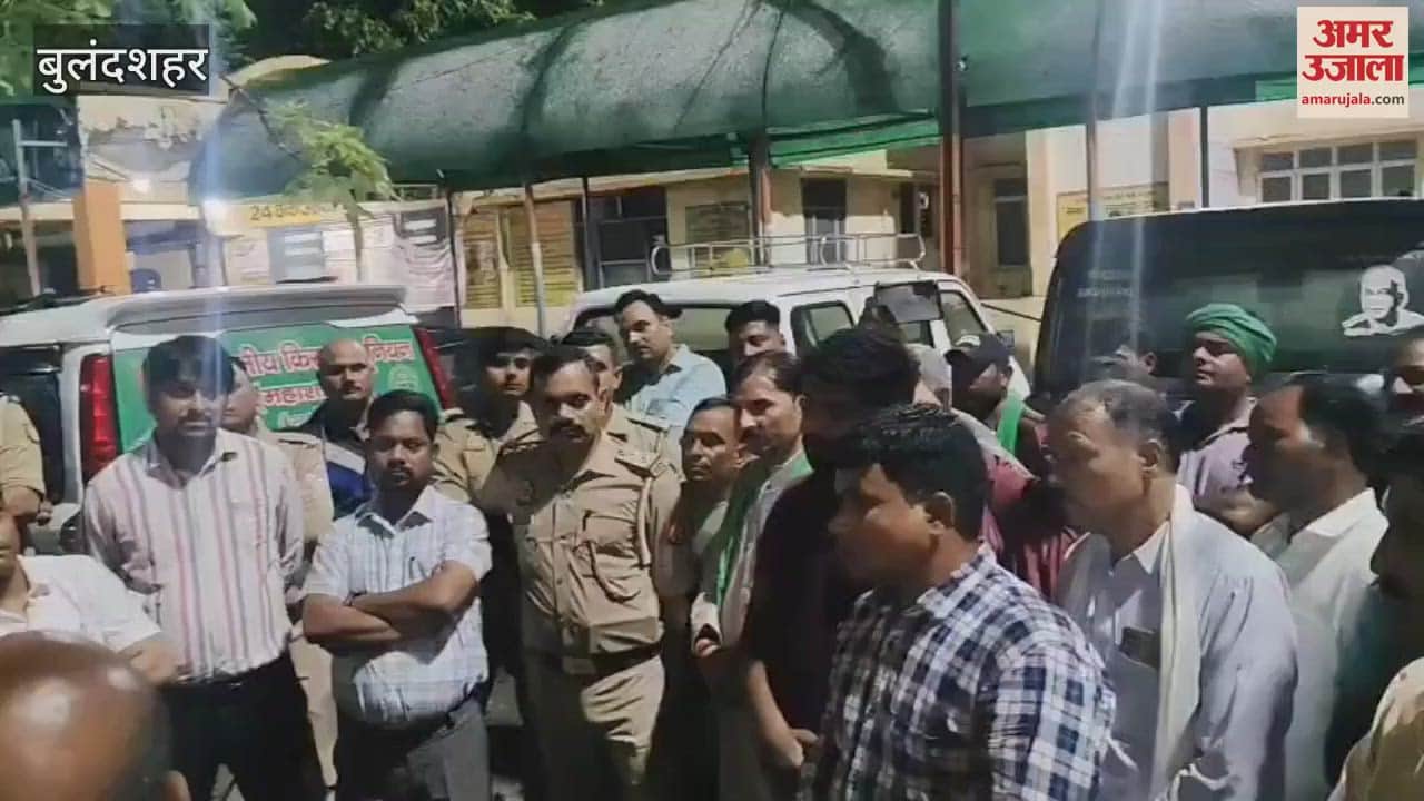 farmer died after a wire from a dilapidated power line broke and fell on him in Bulandshahr