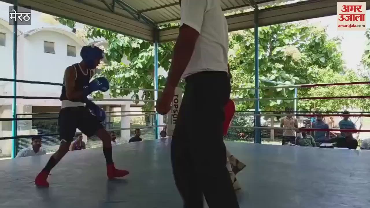 Meerut: State level boys boxing competition will be organized in Moradabad from 22nd