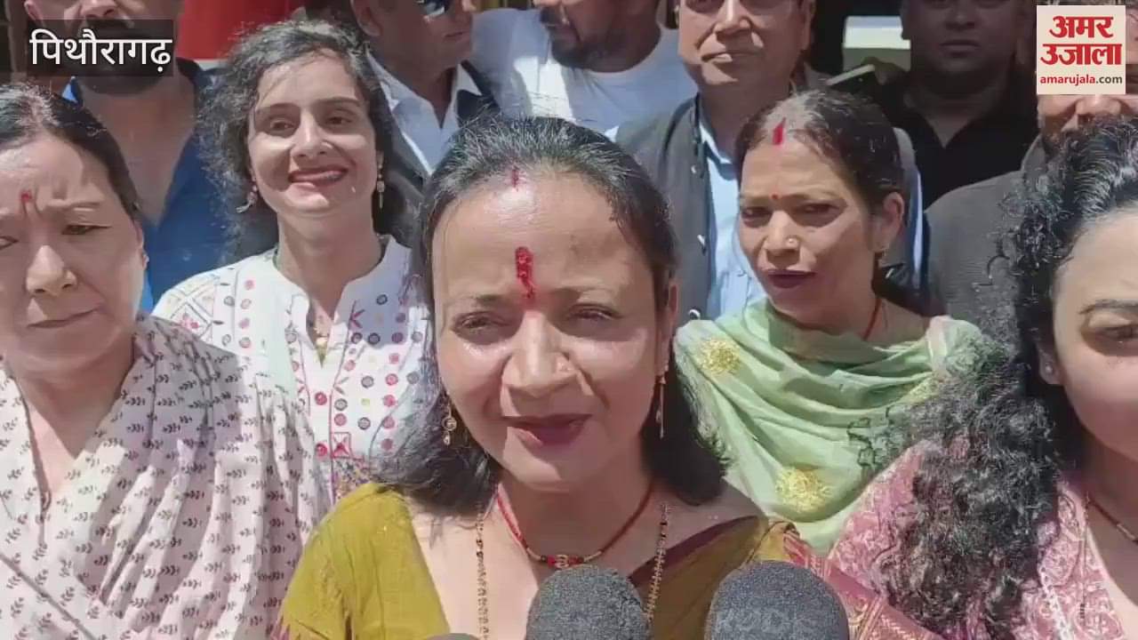 Five pink e-rickshaws run on the city roads in Pithoragarh