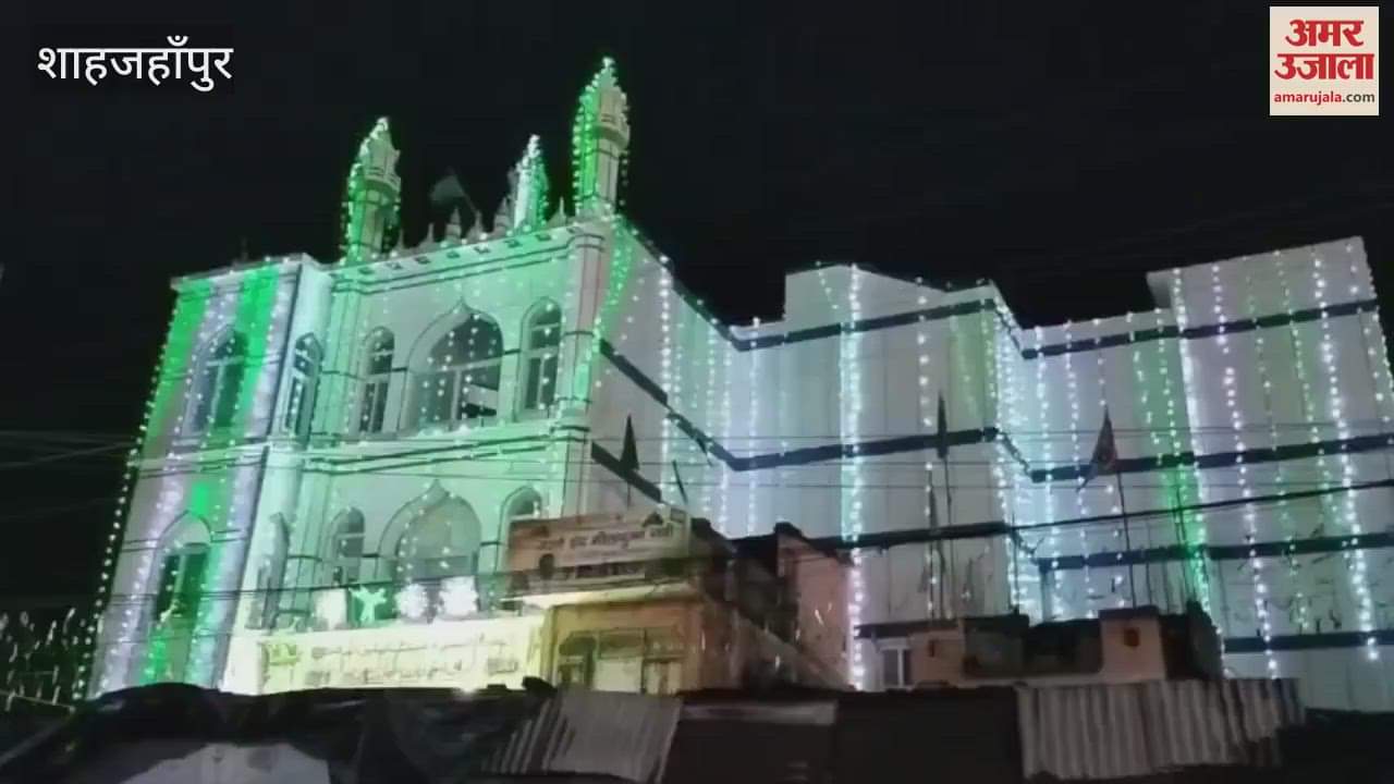 Decorations in Shahjahanpur on Eid Miladunnabi