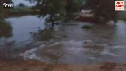 Ghaggar's havoc continues in Sirsa; Kutcha embankments started giving up, administration on high alert mode