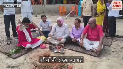 Patients suffering from fever and cold are reaching the hospital