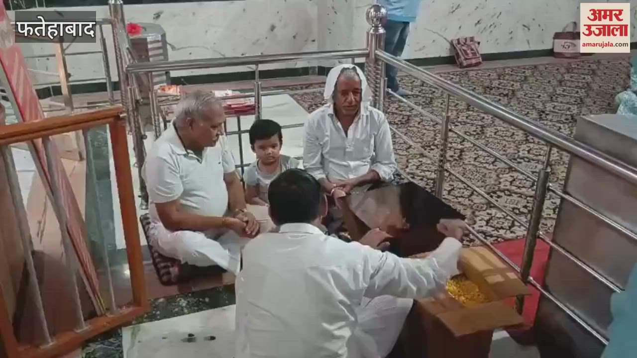 Savamani Prasad was offered by the traders of the Mandi in Tohana, Fatehabad