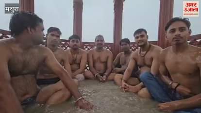 Prayers were made to Yamuna regarding flood in Baldev of Mathura