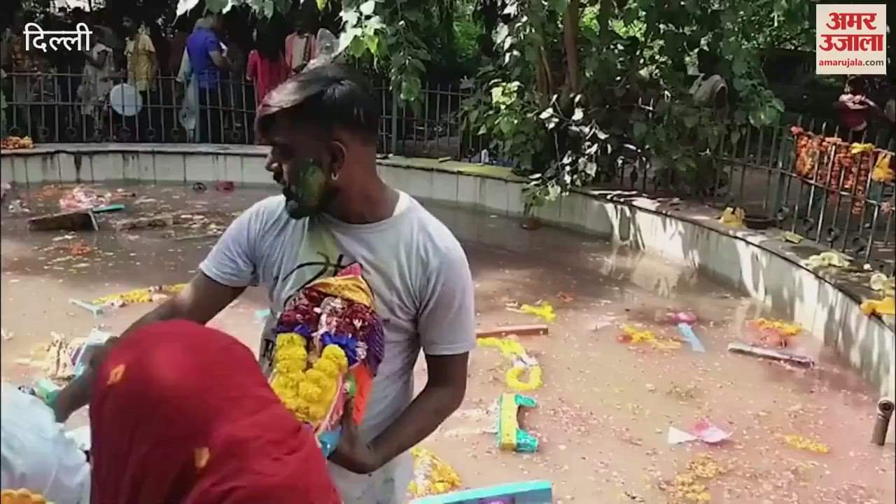 Artificial ponds built for Ganesh visarjan in Delhi