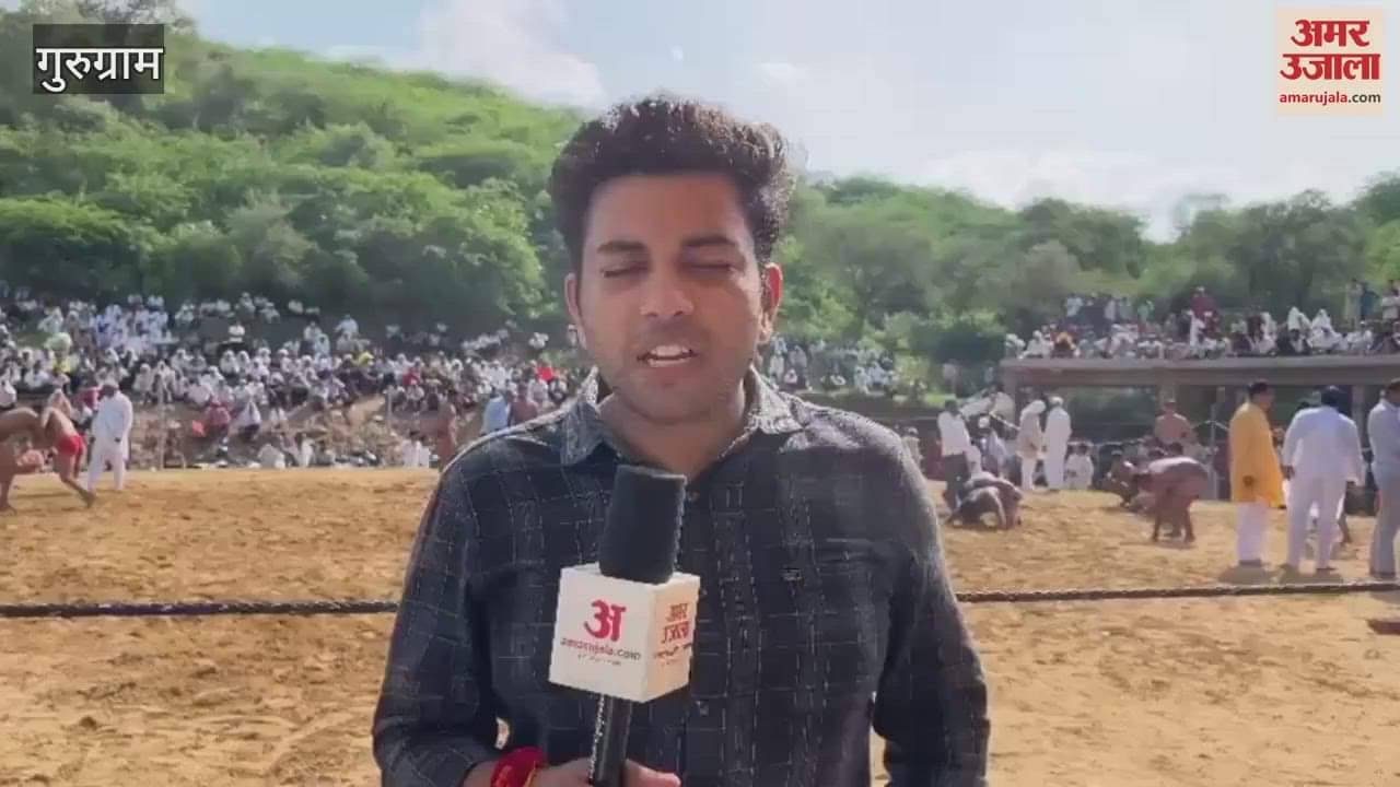 wrestling competition organised at the fair of Pooranmal temple in Kasan village concluded