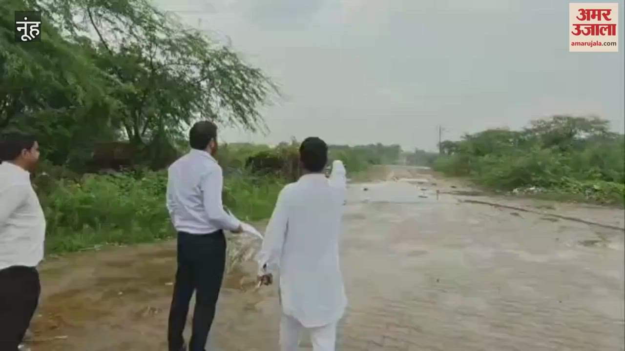 Additional Deputy Commissioner inspected the roads being built under MNREGA