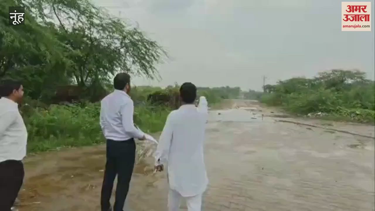 Additional Deputy Commissioner inspected the roads being built under MNREGA