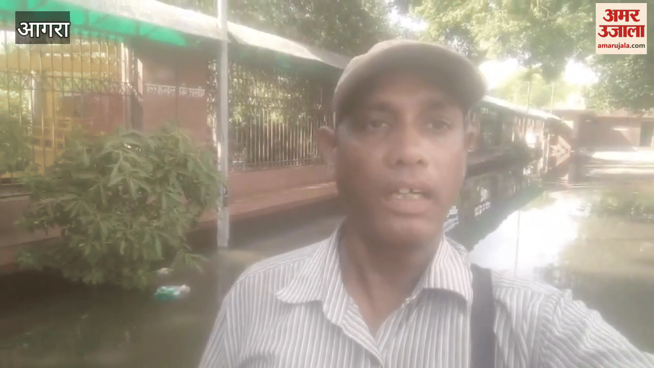 Water filled in Tajganj electric crematorium due to Yamuna rise in Agra