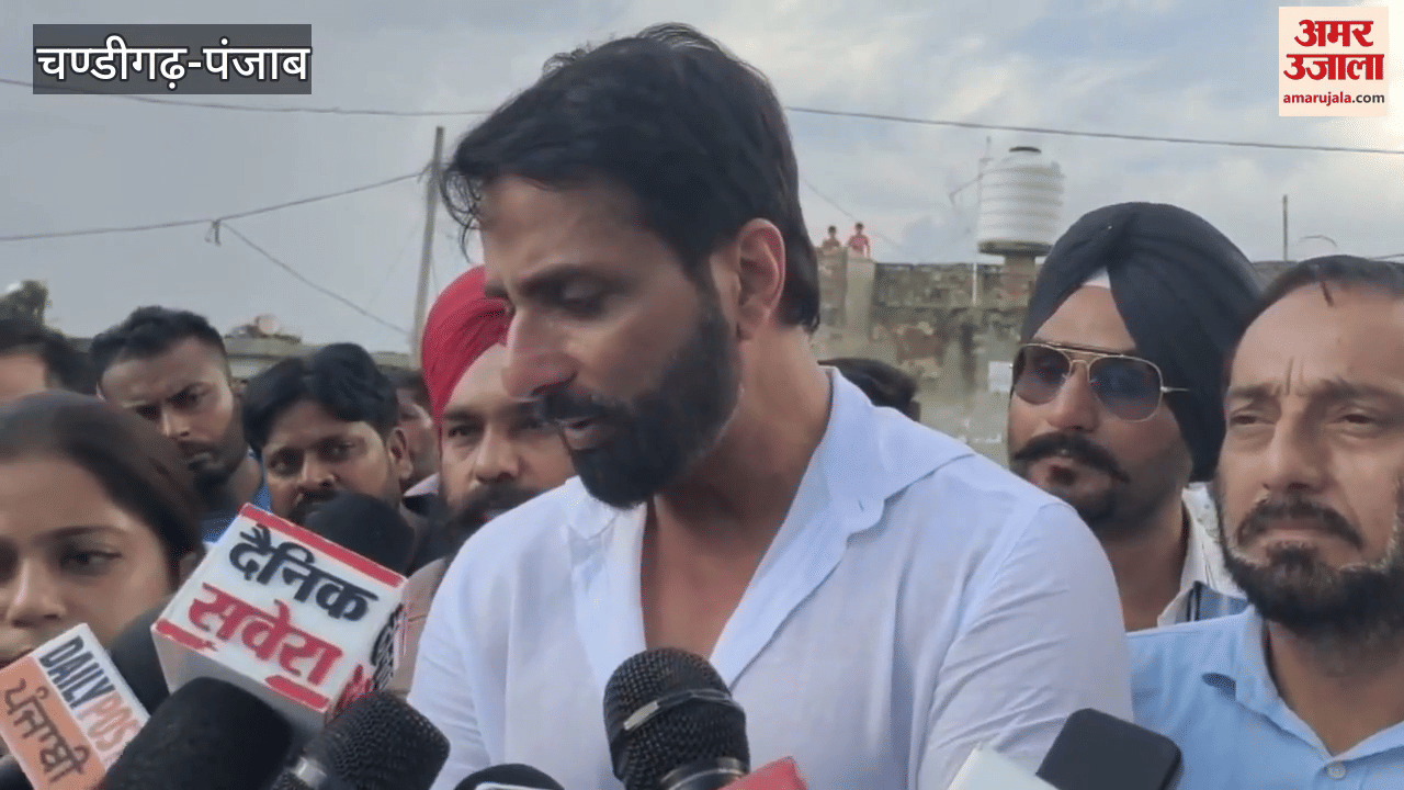 Actor Sonu Sood reached flood affected Ferozepur