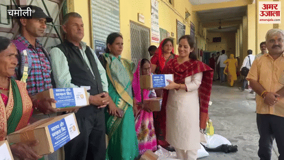 Relief material distributed to 30 families in Karnaprayag