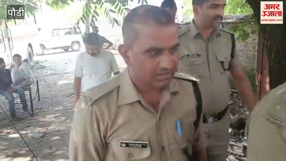 Srinagar Leopard terror in Bhaktiana, took away a chicken from the enclosure, panic among people