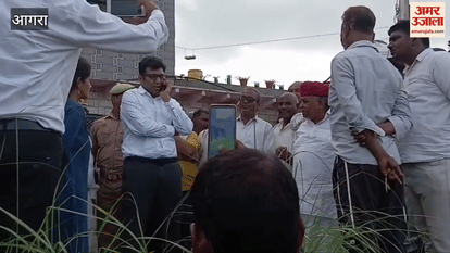 Crops were damaged due to waterlogging in fields