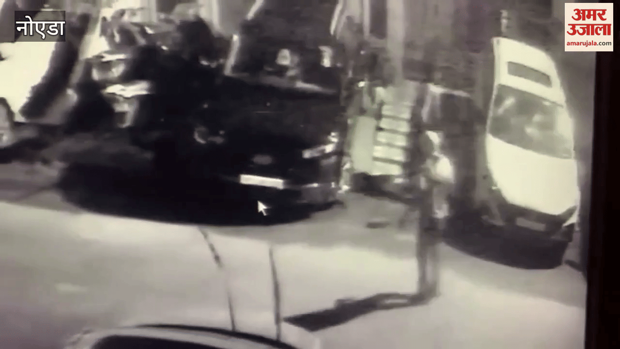 Video of vandalism of car in Noida goes viral