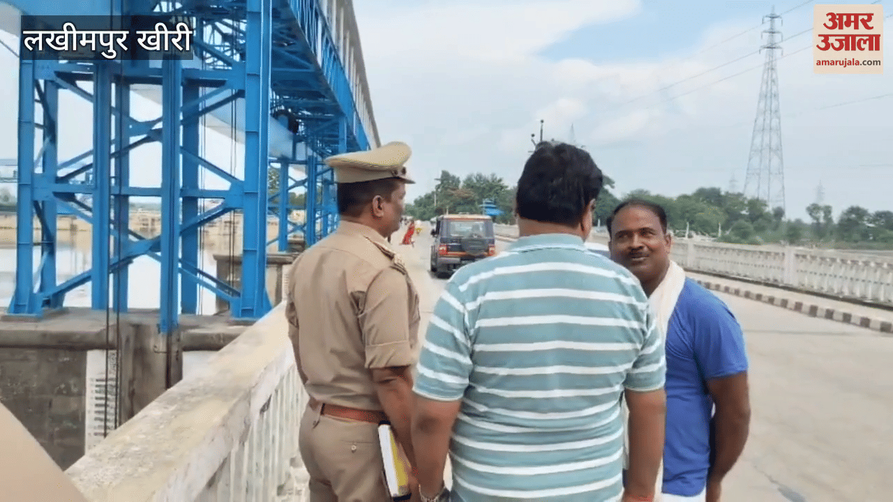 man parked motorcycle at the Sharada Barrage and then jumped into the river