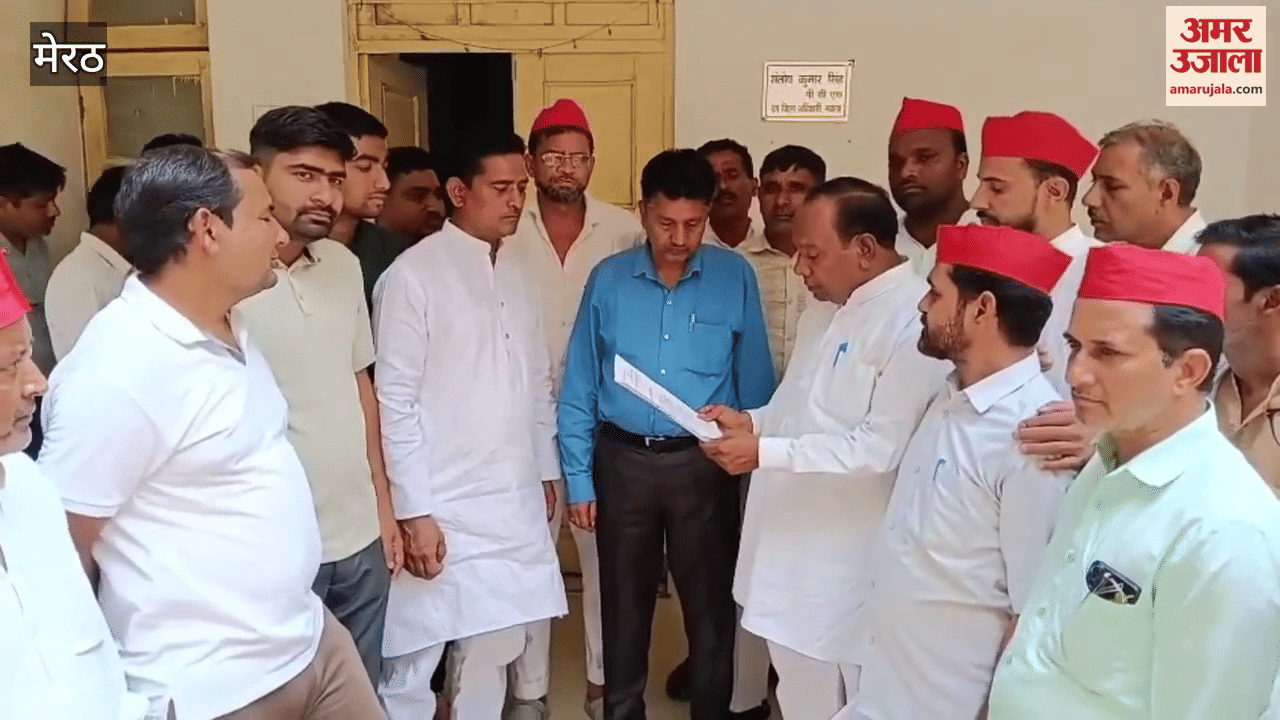 Meerut: Former MLA's appeal for flood affected farmers, demand for compensation and Rs 10 lakh help