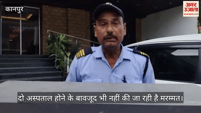 कानपुर के सर्वोदय नगर में खस्ताहाल सड़क से लोग परेशान