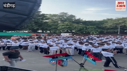 NCC cadets danced in Chandigarh