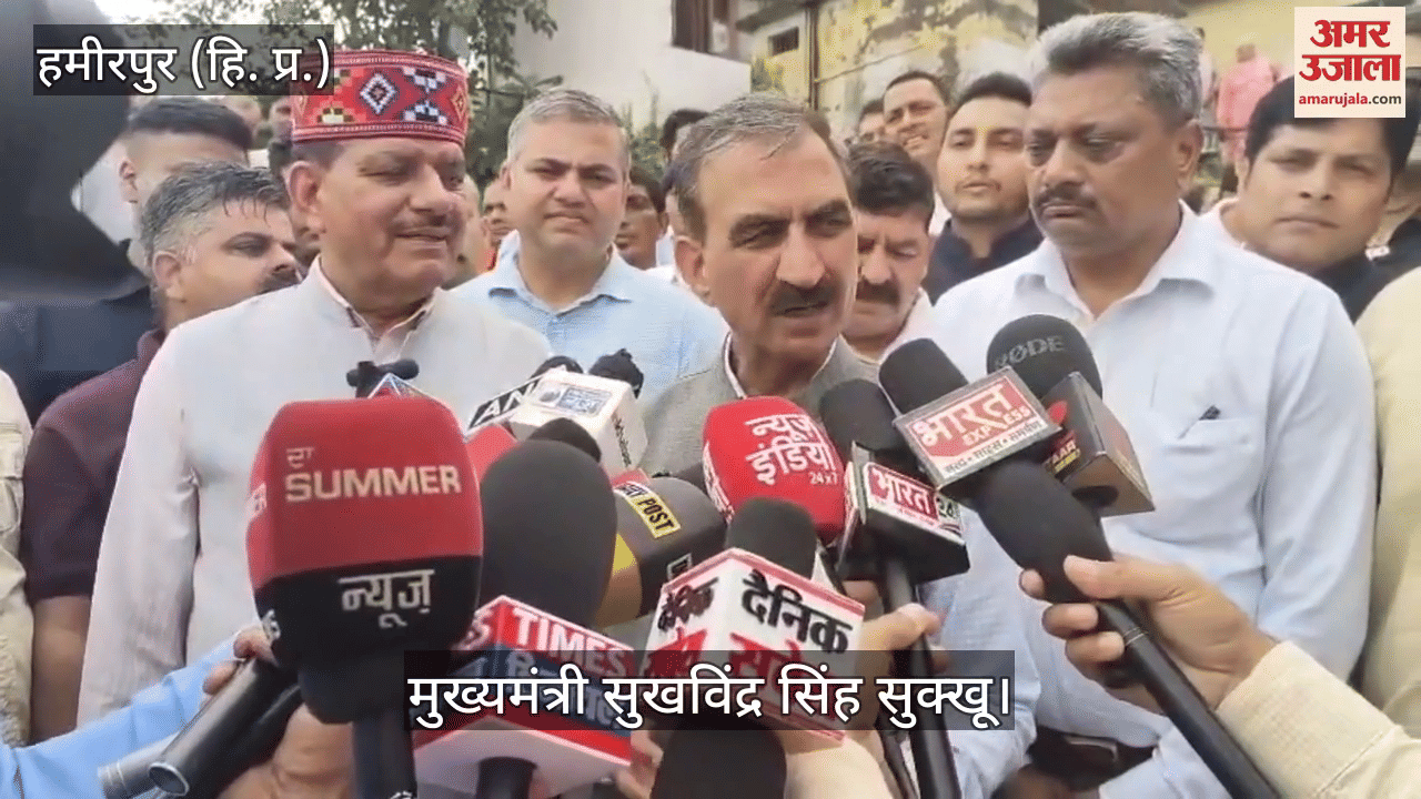 CM Sukhu said- will present the report of damage caused by the disaster during PM's Kangra visit