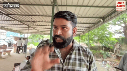 A bike riding policeman died in a tragic accident on Delhi Mumbai Expressway in Faridabad