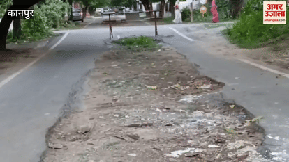 bad condition of Panki E Block road, people are facing problems