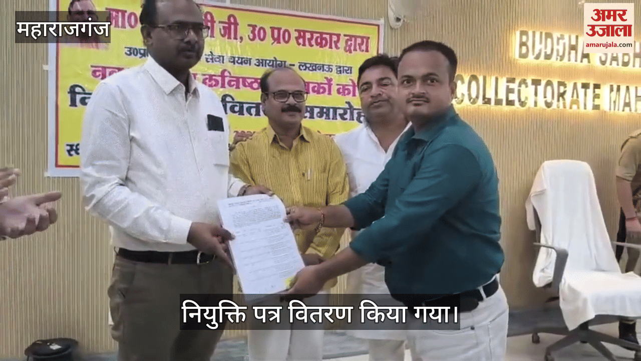 Appointment letter given to junior assistants