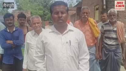 Villagers Protest Dirty Muddy Path Demand Road Construction from Jaharveer Temple to Bamba