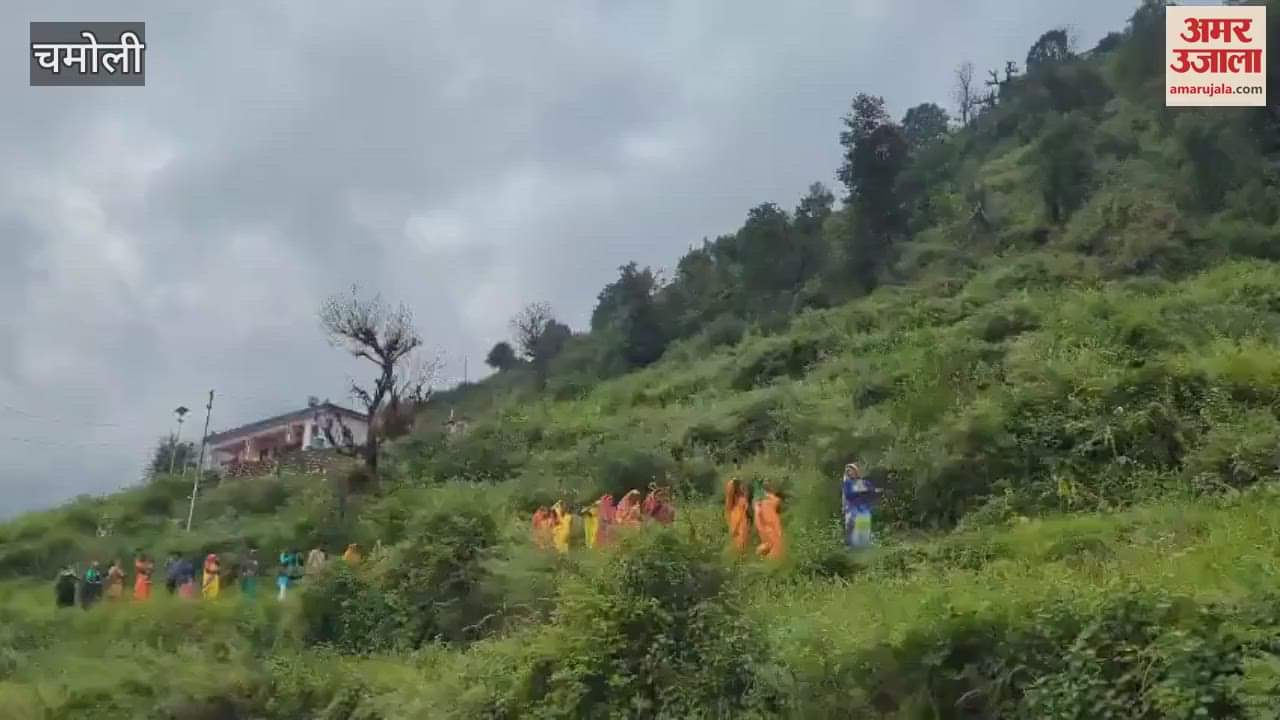 Himalayan Mahakumbh Nanda Devi Rajyatra pilgrimage... The study tour reached Bhagoti in Narayanbagar, its sixth stop.