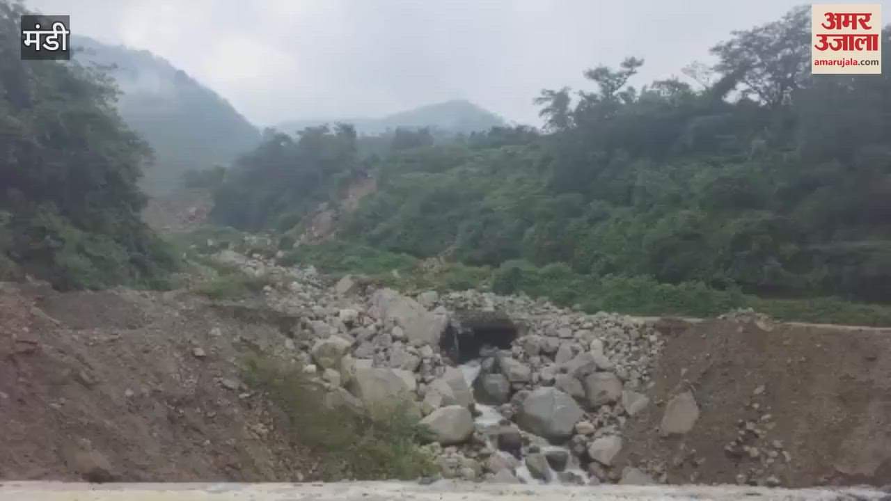 Mandi Jagar Nala bridge on Mandi-Pandoh four lane opened for one-way traffic