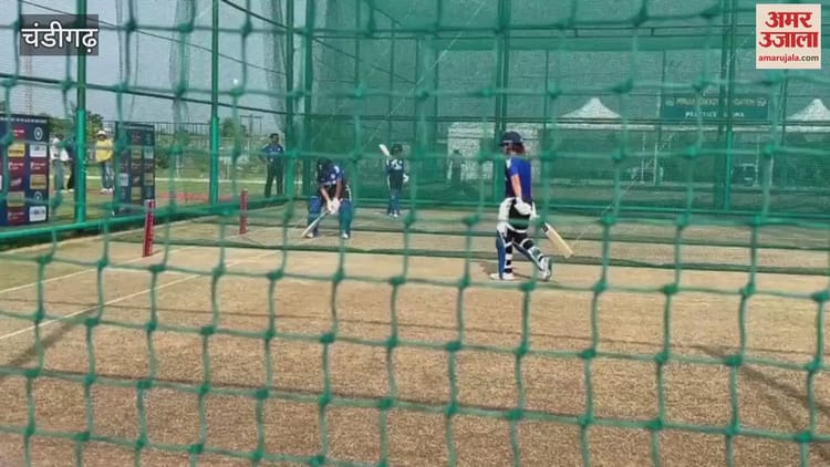 Indian Women Cricket Team Practiced At Mullanpur Stadium – Amar Ujala Hindi News Live