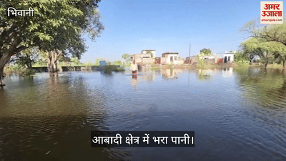 Waterlogging in Bhiwani