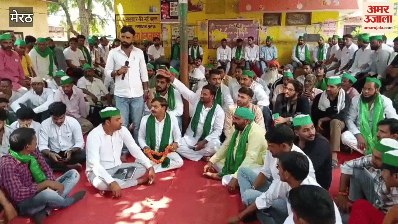 Meerut: A massive sit-in protest by Bhakiyu Sangharsh in Mawana, farmers submitted a 10-point memorandum of demands
