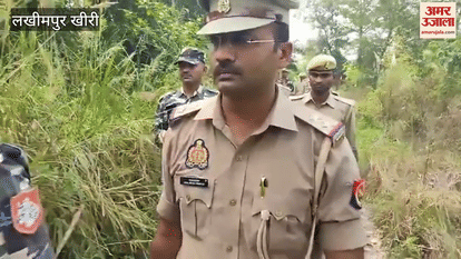 Tight security at the India-Nepal border in Lakhimpur Kheri