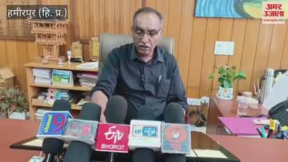 Hamirpur Loss of Rs 332 crore in Hamirpur district during monsoon season